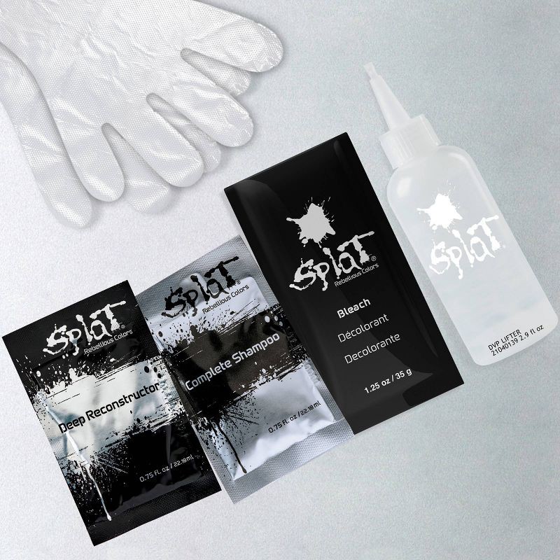 slide 7 of 7, Splat Hair Color & Bleach Kit - Lightening Bleach - 5.65 oz, 5.65 oz