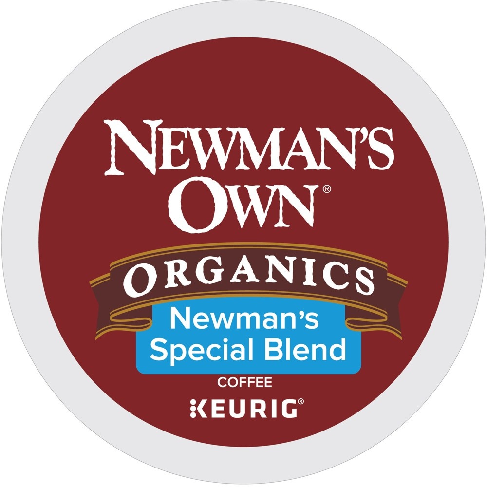 slide 3 of 3, Newman's Own Organics Special Blend Medium Roast Coffee Cup Pods, 18 ct