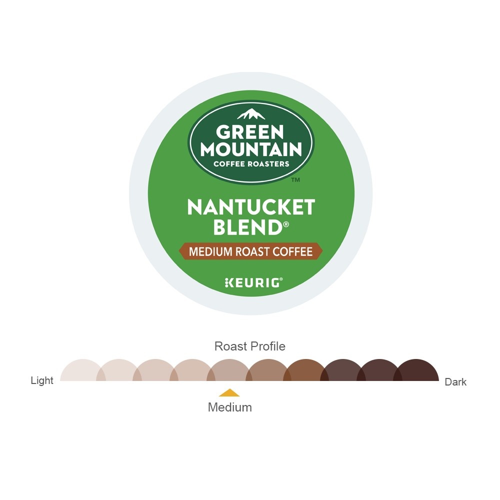 slide 3 of 4, Green Mountain Coffee Nantucket Blend Medium Roast Keurig K-Cup Pods, 18 ct