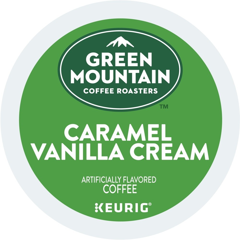 slide 3 of 4, Green Mountain Coffee Caramel Vanilla Cream Coffee Cup Pods, 18 ct