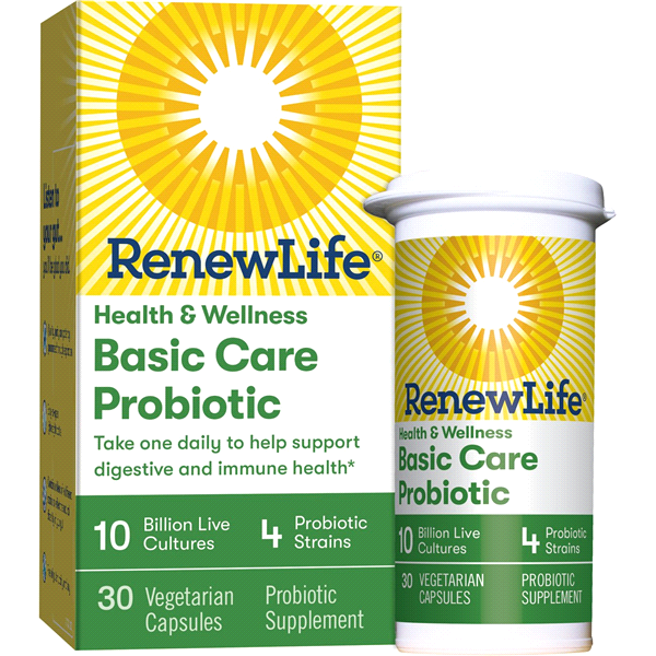 slide 1 of 1, Renew Life Probiotic, Health & Wellness, Basic Care, Vegetarian Capsules, 30 ct