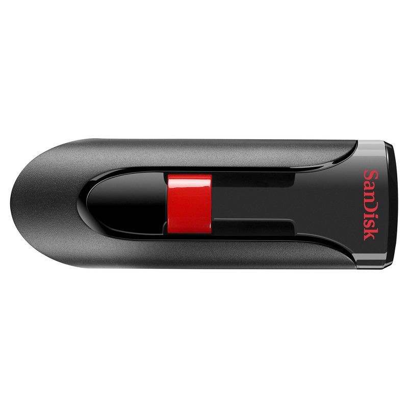 slide 2 of 5, SanDisk Cruzer Glide Flash Drive 64GB USB 2.0, 1 ct
