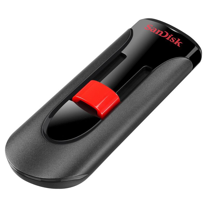 slide 3 of 5, SanDisk Cruzer Glide Flash Drive 64GB USB 2.0, 1 ct
