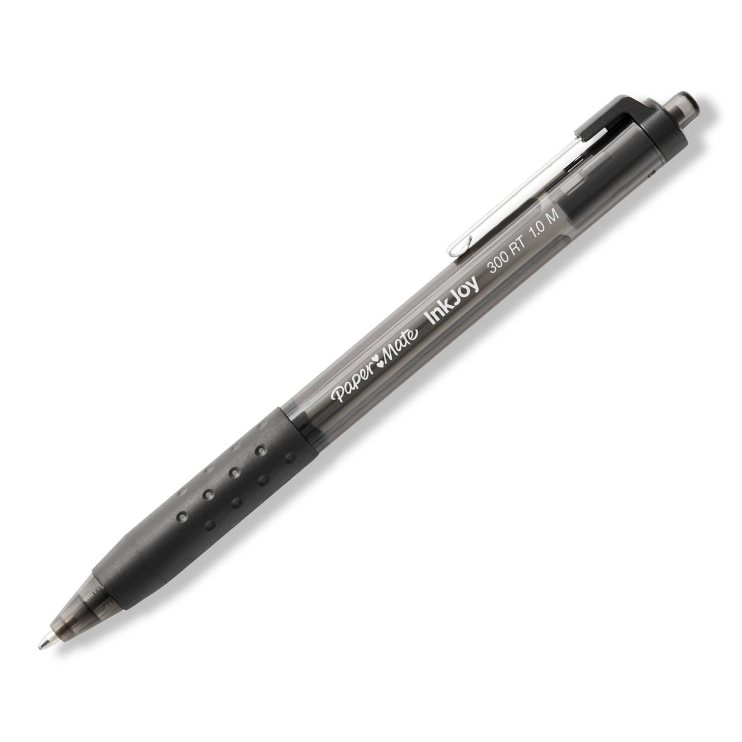 slide 2 of 6, Paper Mate Ink Joy 8pk 300RT Ballpoint Pens 1.0mm Black, 8 ct