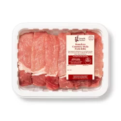 Boneless Country-Style Pork Ribs - 24oz - Good & Gather