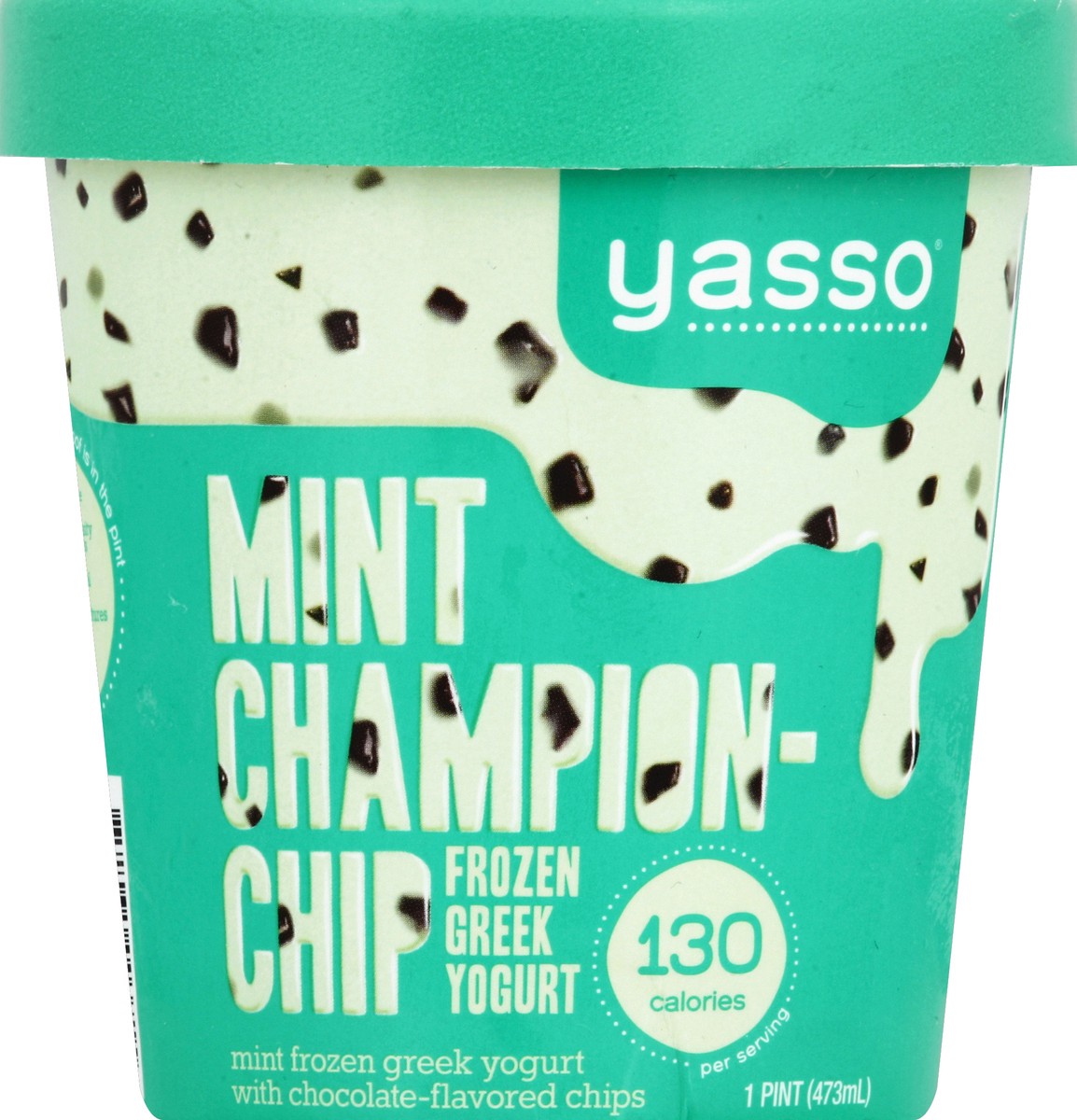 slide 3 of 3, Yasso Frozen Greek Yogurt Mint Championchip Pint, 1 pint