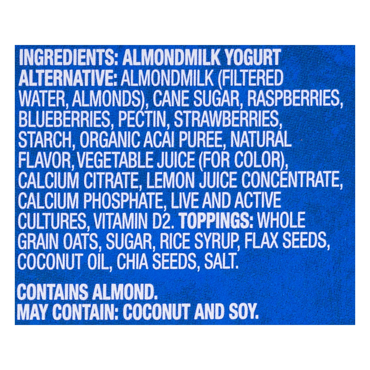 slide 4 of 10, Silk Almond Milk Dairy-Free Yogurt Alternative, Mixed Berry Chia Granola Mix-Ins, Soy-Free, Gluten-Free, Non-GMO Project Verified, 5.3 oz., 5.3 oz