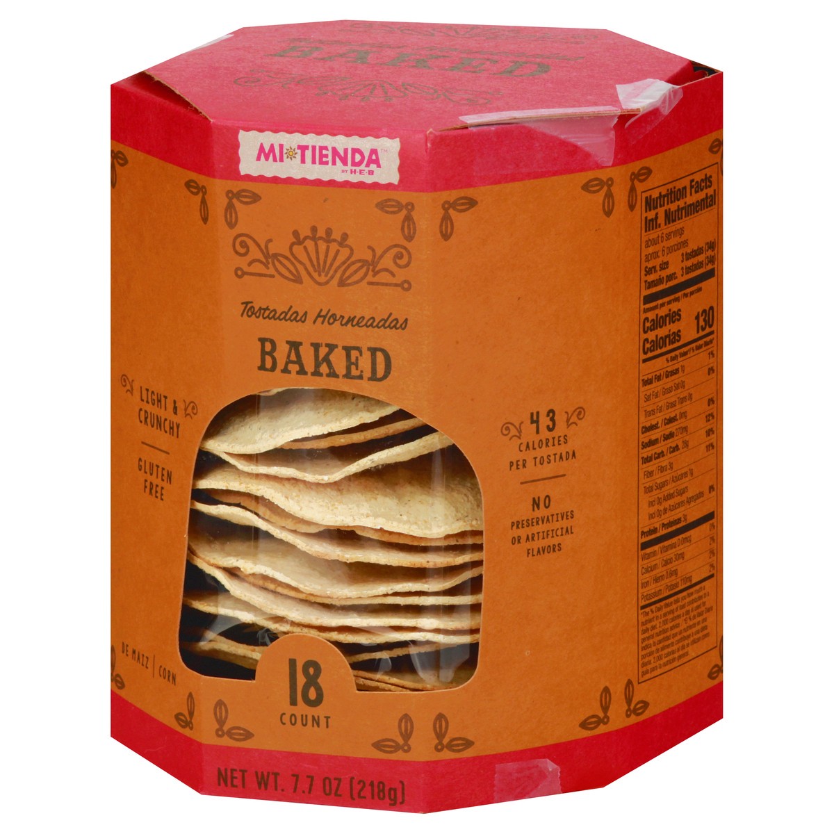 slide 5 of 10, Mi Tienda Baked Tostadas Horneadas, 18 ct
