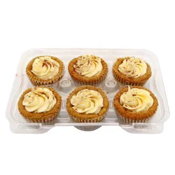 Pumpkin Cream Cheese Cookie Cupcakes, 6 ct