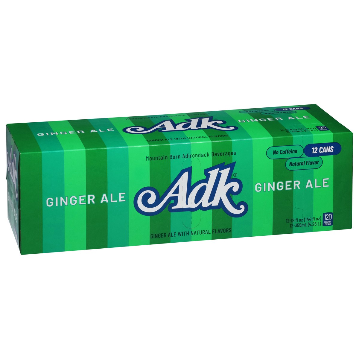 slide 3 of 4, ADK Ginger Ale Soda Pack 12 - 12 fl oz Cans, 12 ct