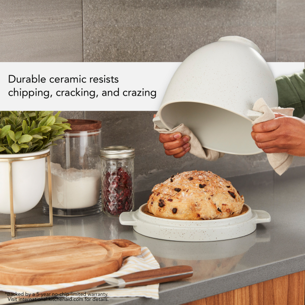 slide 15 of 19, KitchenAid Bread Bowl with Baking Lid, 1 ct