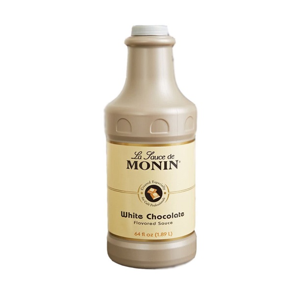 slide 1 of 1, Monin White Chocolate Sauce, 64 oz