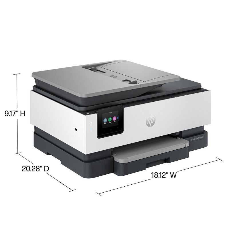 slide 11 of 17, HP Inc. HP OfficeJet Pro 8135e Wireless All-in-One Color Printer Scanner Copier with Instant Ink and HP+ (40Q35A), 1 ct