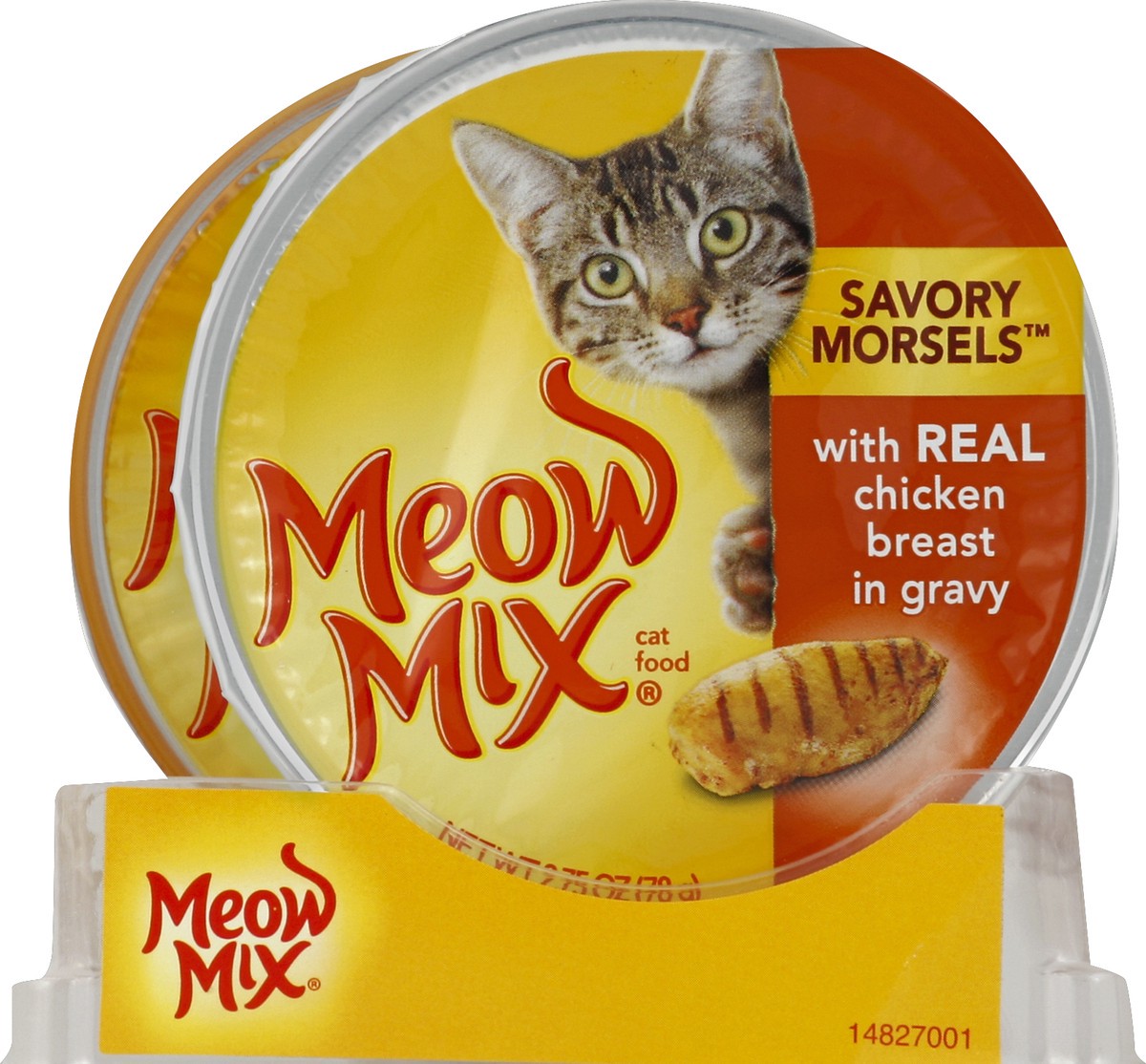 slide 5 of 6, Meow Mix Savory Morsels Chicken Breast, 2.75 oz