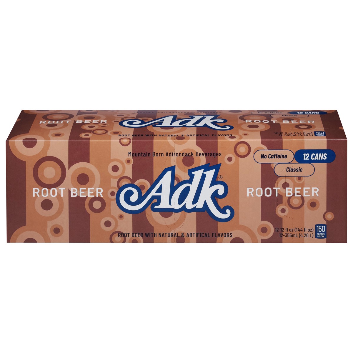 slide 3 of 4, ADK Root Beer 12 - 12 fl oz Cans, 12 ct