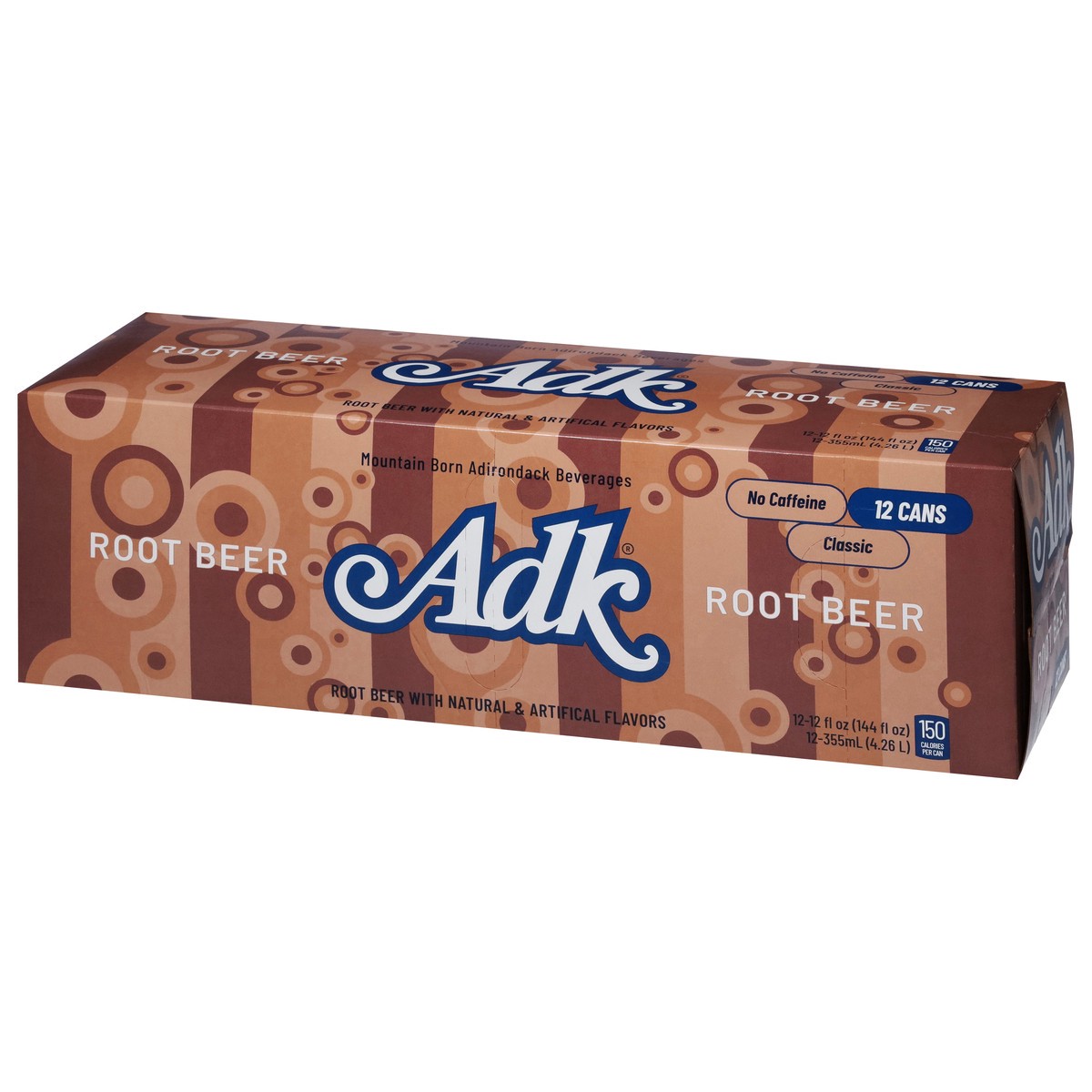 slide 4 of 4, ADK Root Beer 12 - 12 fl oz Cans, 12 ct