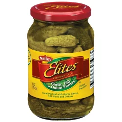 Nalley Elites Pickles Petites Garlic Dill & Onion