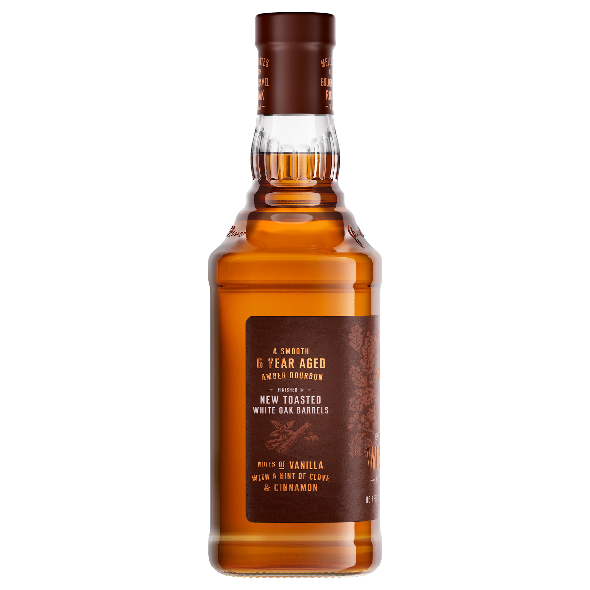 slide 2 of 3, Jim Beam Bourbon Rsv 6 Yr Winter, 750 ml