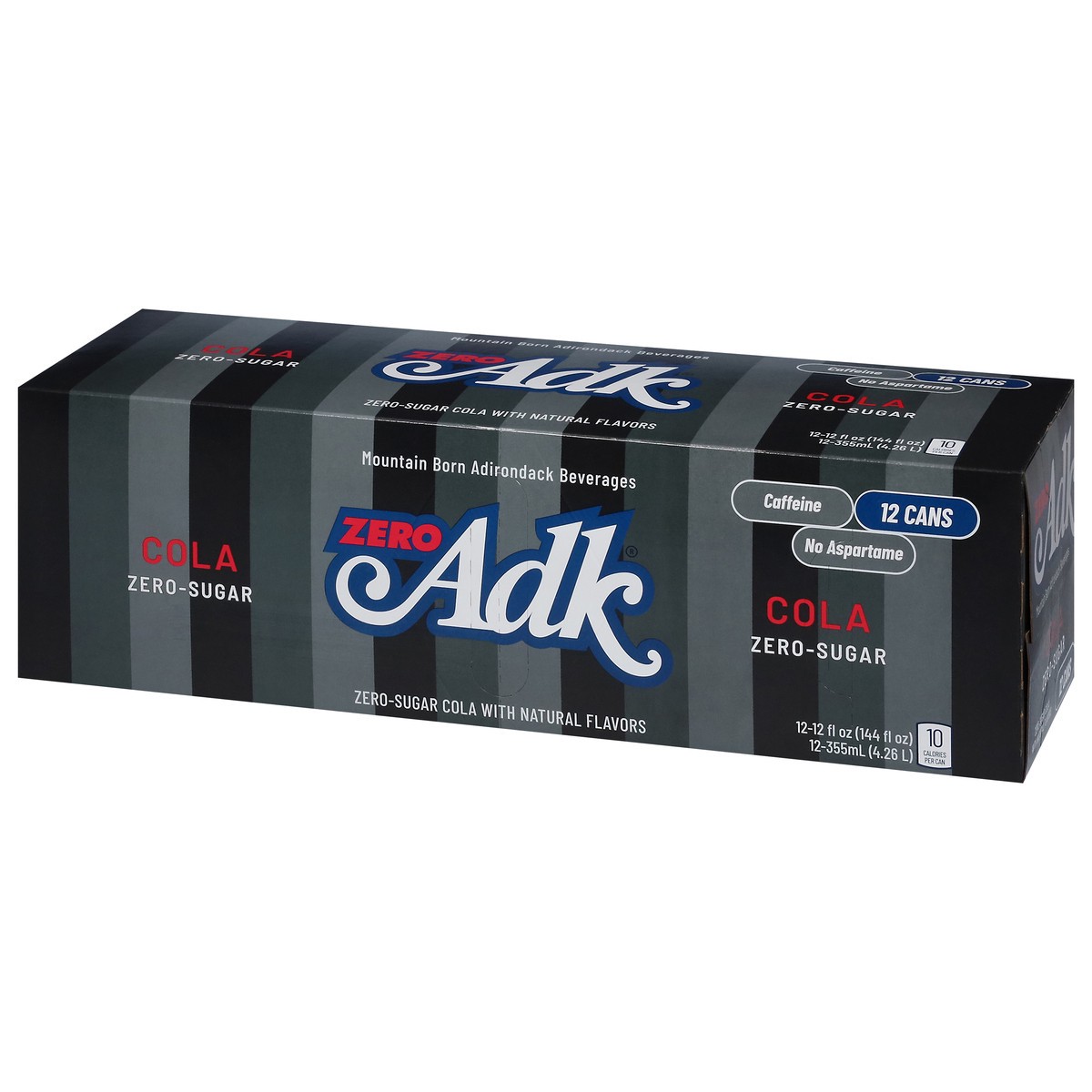 slide 2 of 4, ADK Zero-Sugar Cola Can 12 ea, 144 fl oz