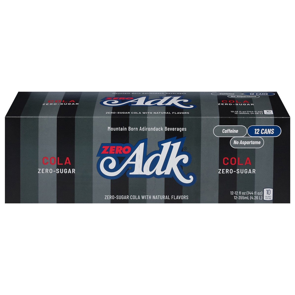 slide 1 of 4, ADK Zero-Sugar Cola Can 12 ea, 144 fl oz
