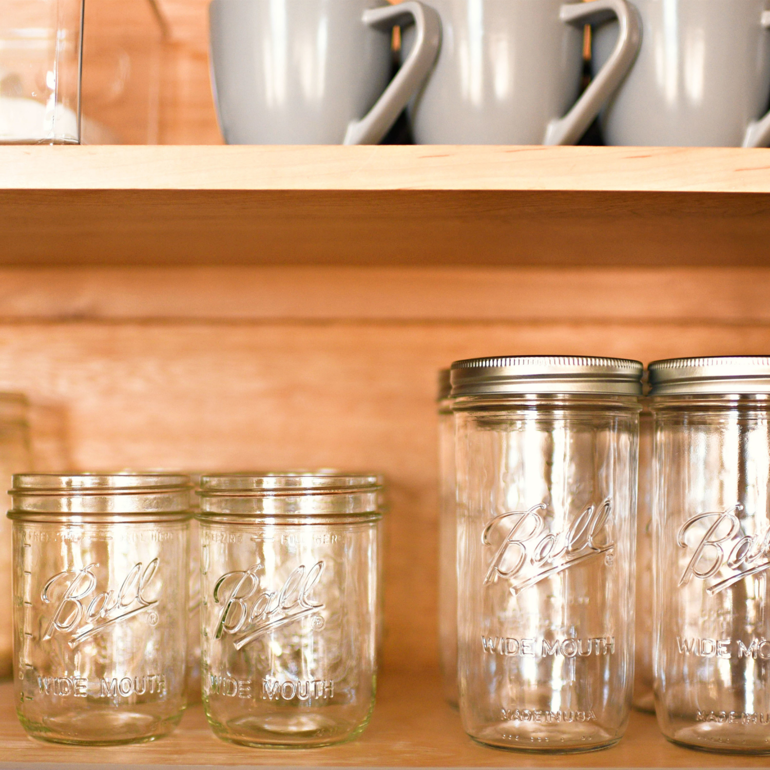 slide 4 of 5, Ball Mason Jars Regular, 12 ct; 8 oz