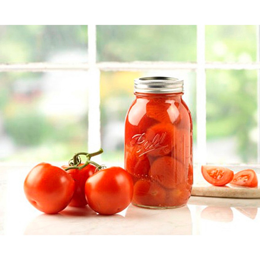 slide 4 of 4, Ball Regular Mouth Mason 12 Quart Mason Jars 12 ea Shrinkwrapped, 12 ct