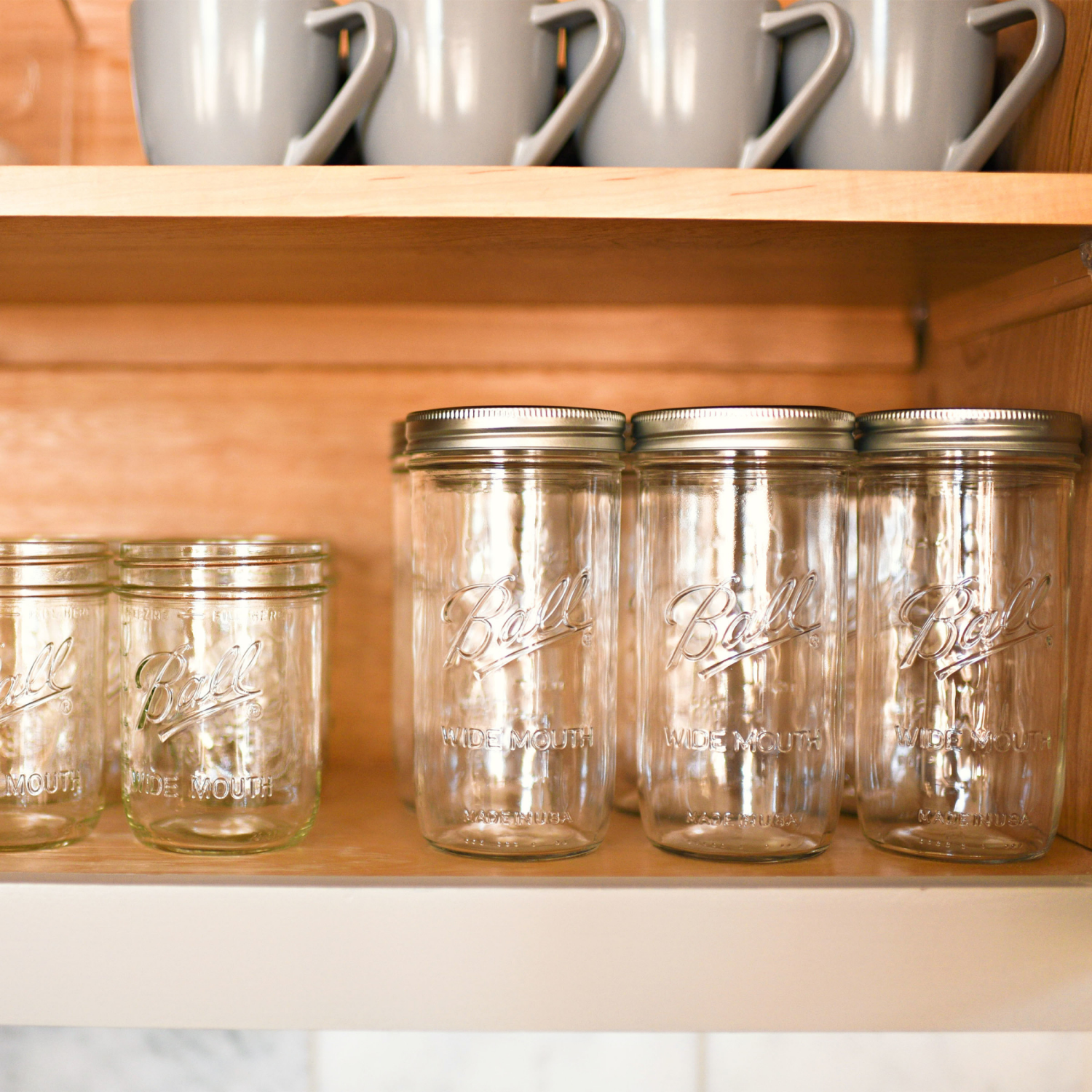 slide 3 of 7, Ball 12 Quart Wide Mouth Mason Jars 12 ea, 12 ct