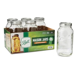 Ball Jarden Home Brands Ball Half Gallon Jars Wide Mouth