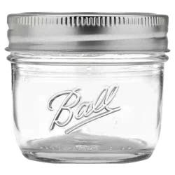 Ball 4-Ounce Mini Storage Jar, 4-Count