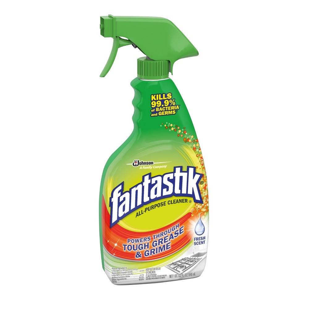 slide 3 of 4, Scrubbing Bubbles with Fantastik Heavy Duty All Purpose Cleaner Fresh Scent, 32 oz