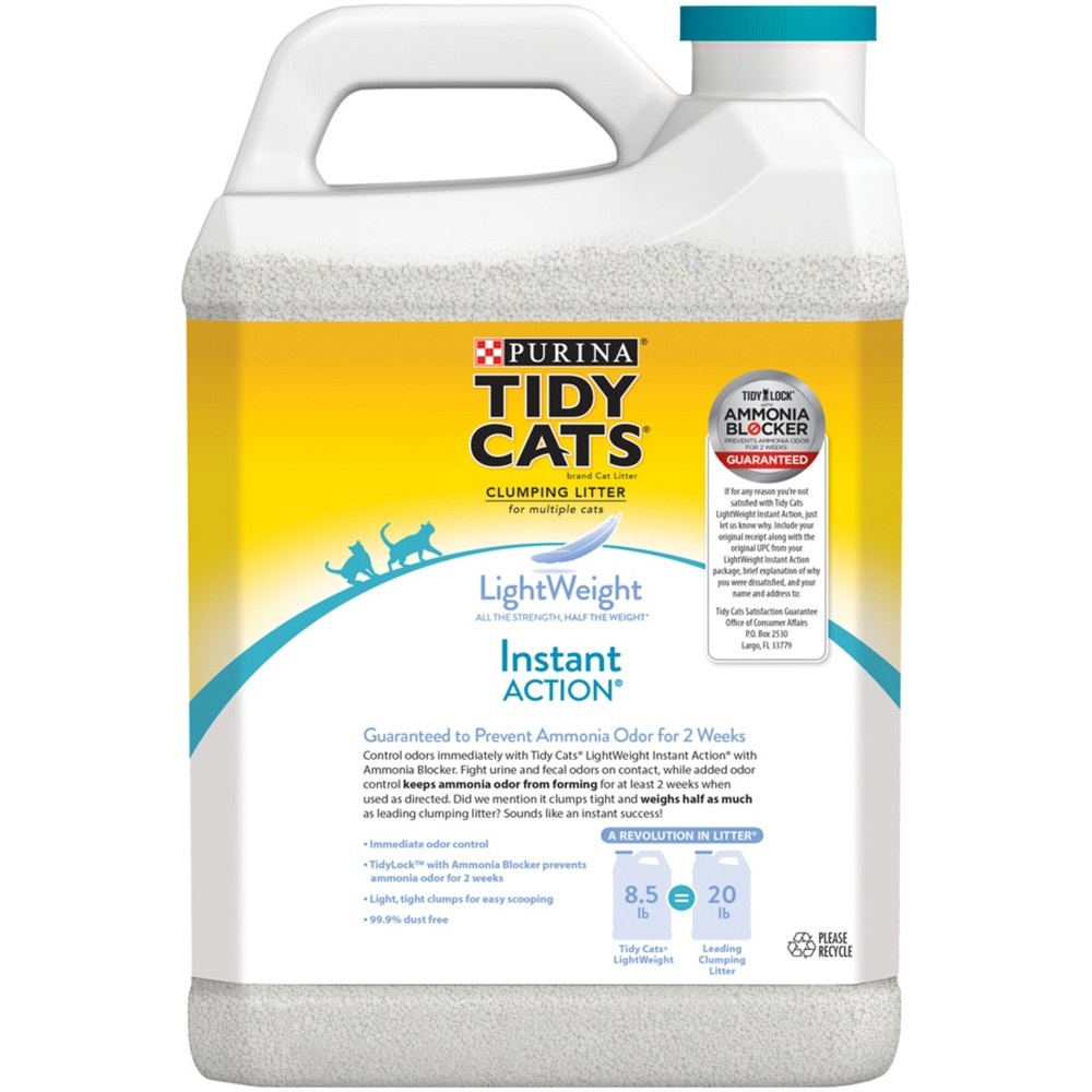 slide 2 of 5, Tidy Cats Lightweight Instant Action Cat Litter, 8.5 lb