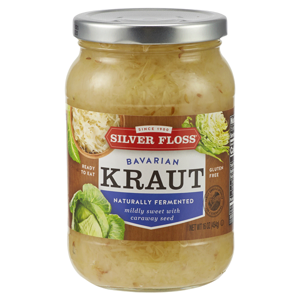 slide 1 of 1, Silver Floss Bavarian Sauerkraut, 16 oz