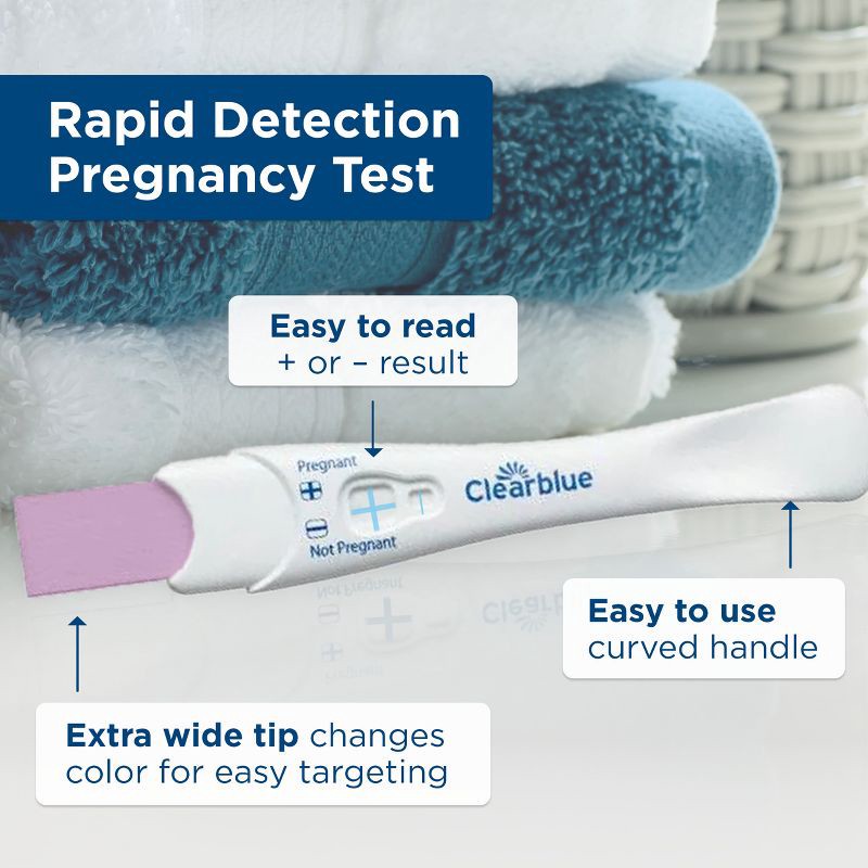 slide 8 of 12, Clearblue Rapid Detection Pregnancy Test - 2ct, 2 ct