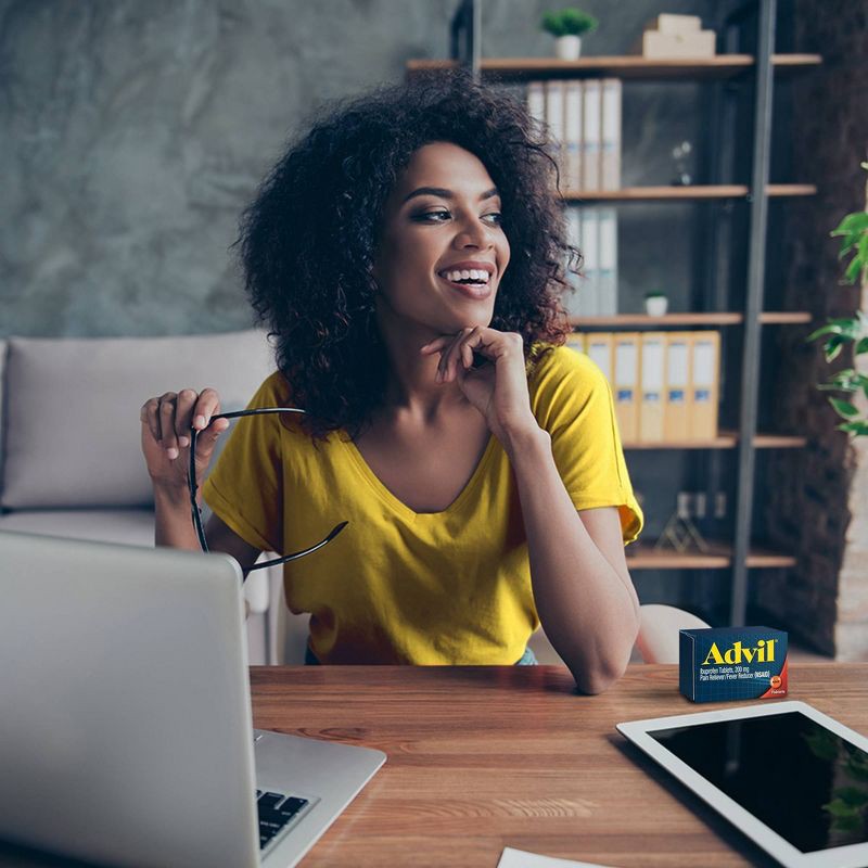 slide 3 of 4, Advil Pain & Fever Reducer Tablets - Ibuprofen (NSAID) - 2ct/10pk, 2 ct, 10 ct