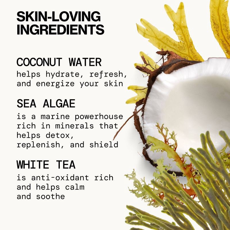 slide 4 of 9, Pacifica Sea Foam Complete Face Wash - Coconut - 5 fl oz, 5 fl oz