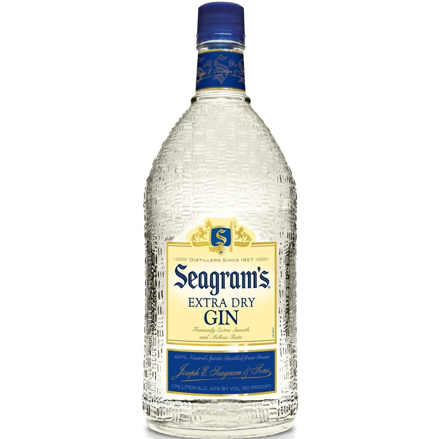 slide 1 of 3, Seagram's Extra Dry Gin, 1.75 liter