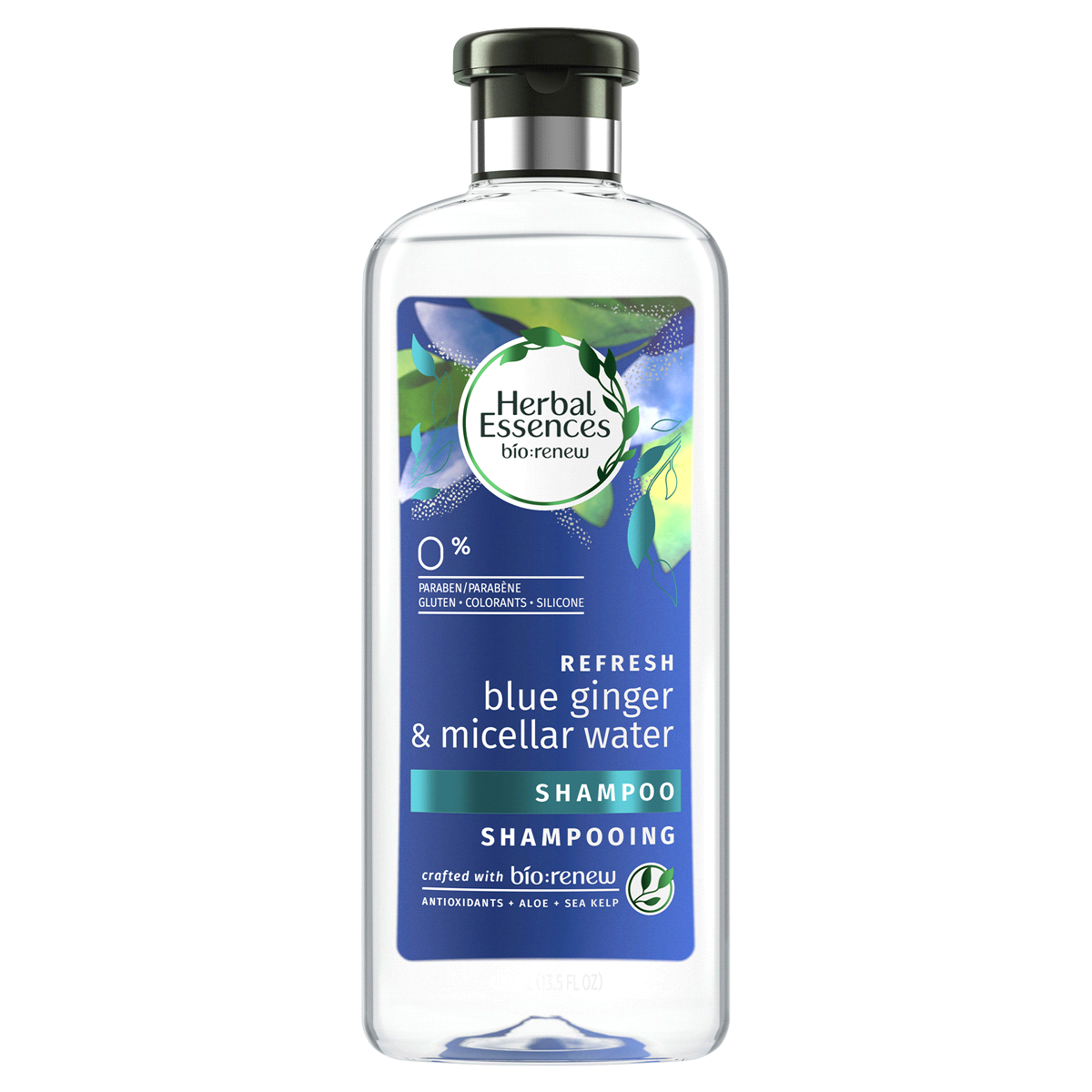 slide 2 of 4, Herbal Essences Bio:Renew Blue Ginger & Micellar Water Shampoo, 13.5 oz