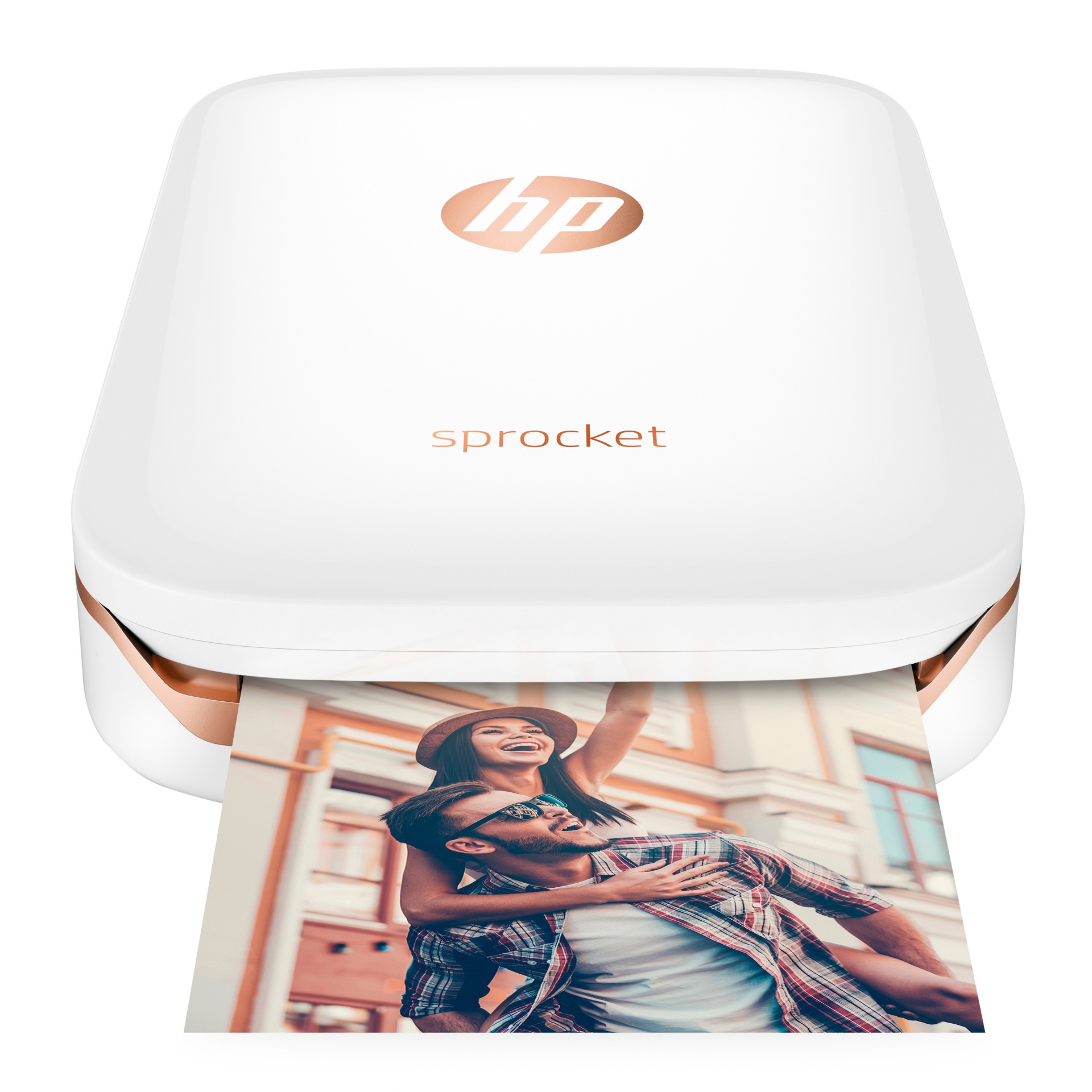 slide 1 of 4, HP Sprocket White Photo Printer, 1 ct