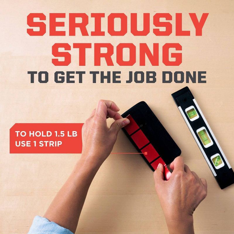 slide 6 of 13, Scotch 3M Extremely Strong Mounting Tape 1"x60", 1 ct