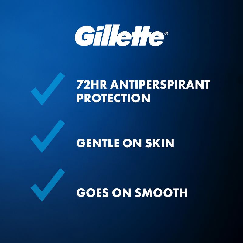 slide 6 of 15, Gillette Clinical Soft Solid Ultimate Fresh Antiperspirant & Deodorant - 2.6oz, 2.6 oz