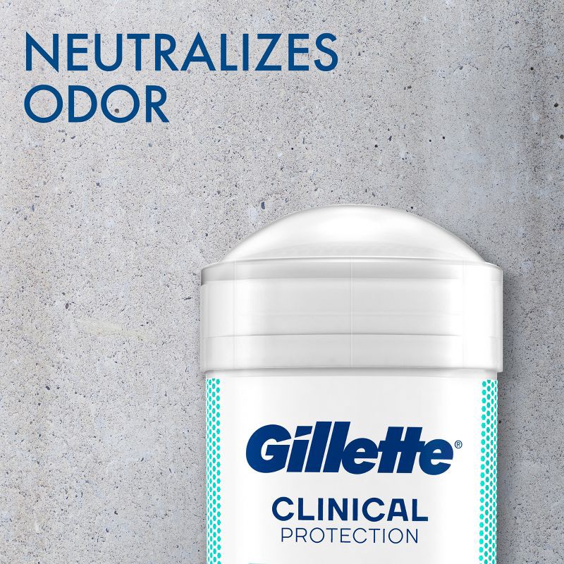 slide 6 of 10, Gillette Clinical Soft Solid Ultimate Fresh Antiperspirant & Deodorant - 2.6oz, 2.6 oz