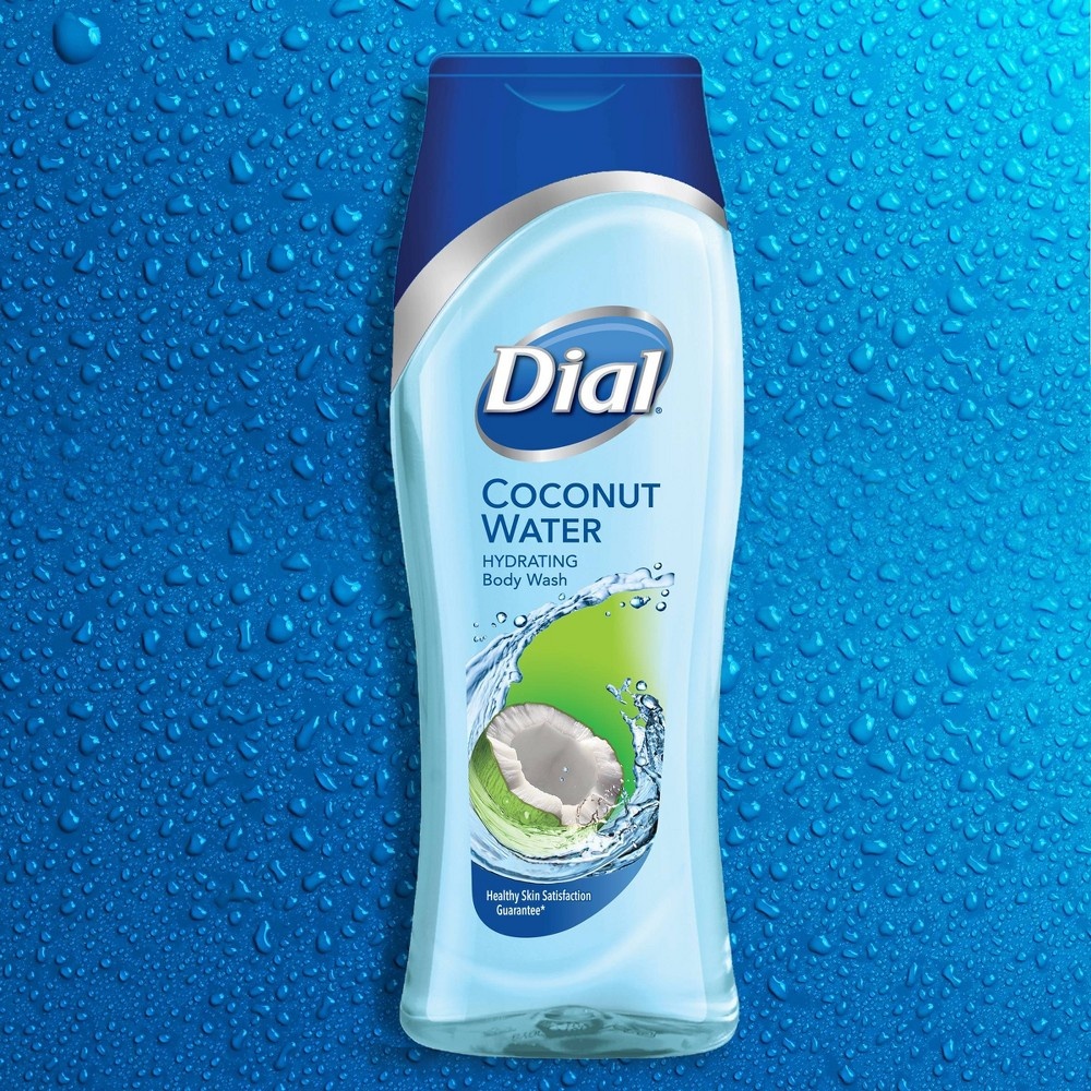 slide 5 of 10, Dial Skin Coconut Water Body Wash, 21 oz