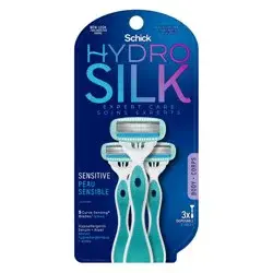 Schick Hydro Silk Sensitive Women's Disposable Razors - 3 ct