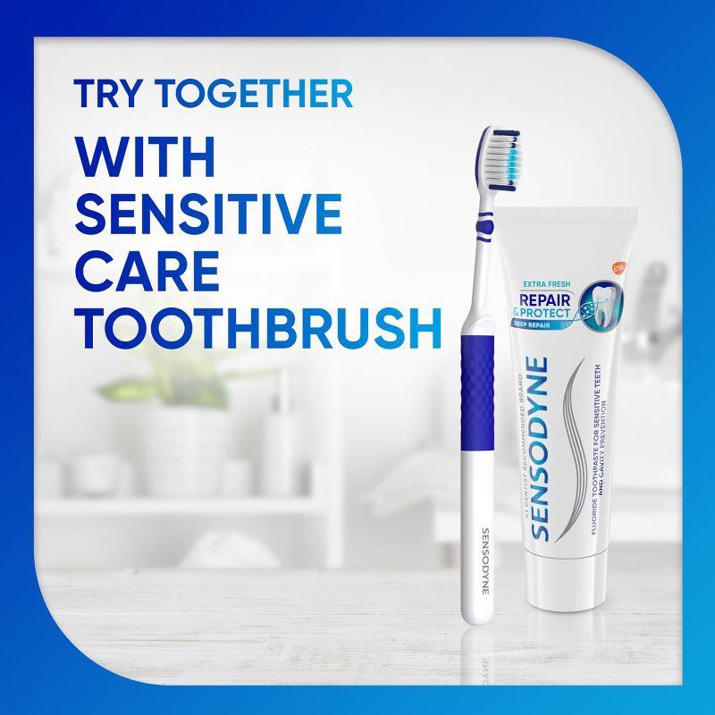 slide 12 of 14, Sensodyne Repair & Protect Extra Fresh Toothpaste, 1 ct