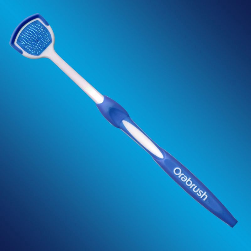 slide 3 of 13, DenTek Orabrush Tongue Cleaner, 1 ct