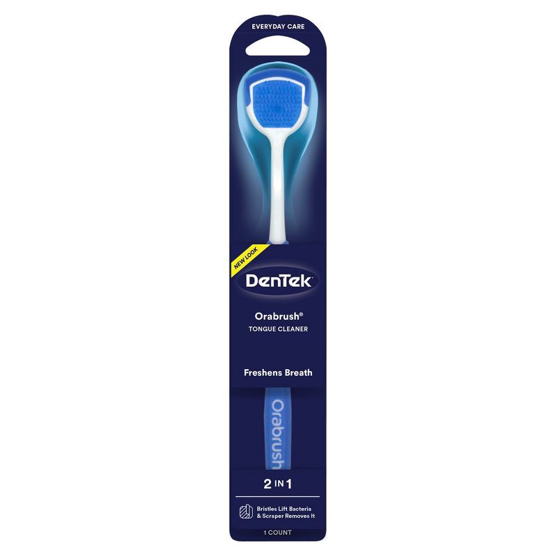 slide 13 of 14, DenTek Orabrush Tongue Cleaner, 1 ct