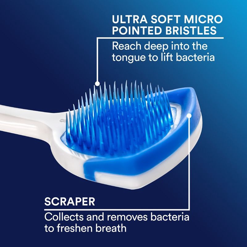 slide 5 of 14, DenTek Orabrush Tongue Cleaner, 1 ct