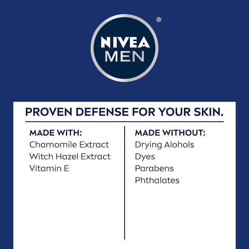 slide 8 of 13, NIVEA Men Sensitive Skin Shave Gel with Vitamin E - 7oz/2pk, 2 ct; 7 oz