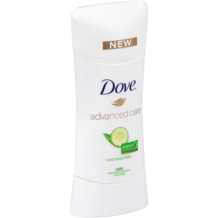 slide 2 of 6, Dove Antiperspirant Deodorant Cool Essentials, 2.6 oz, 2.6 oz