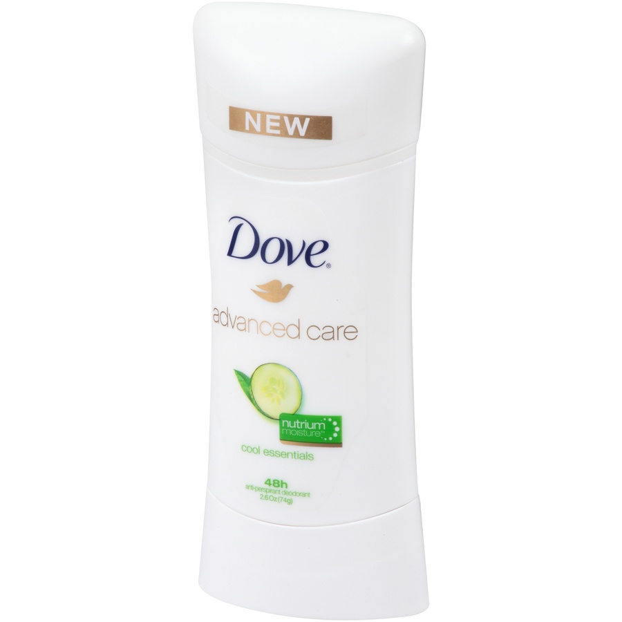 slide 3 of 6, Dove Antiperspirant Deodorant Cool Essentials, 2.6 oz, 2.6 oz